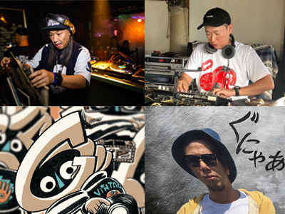 DJ DOPEMAN、OLEELOU、ロク、JAPAN