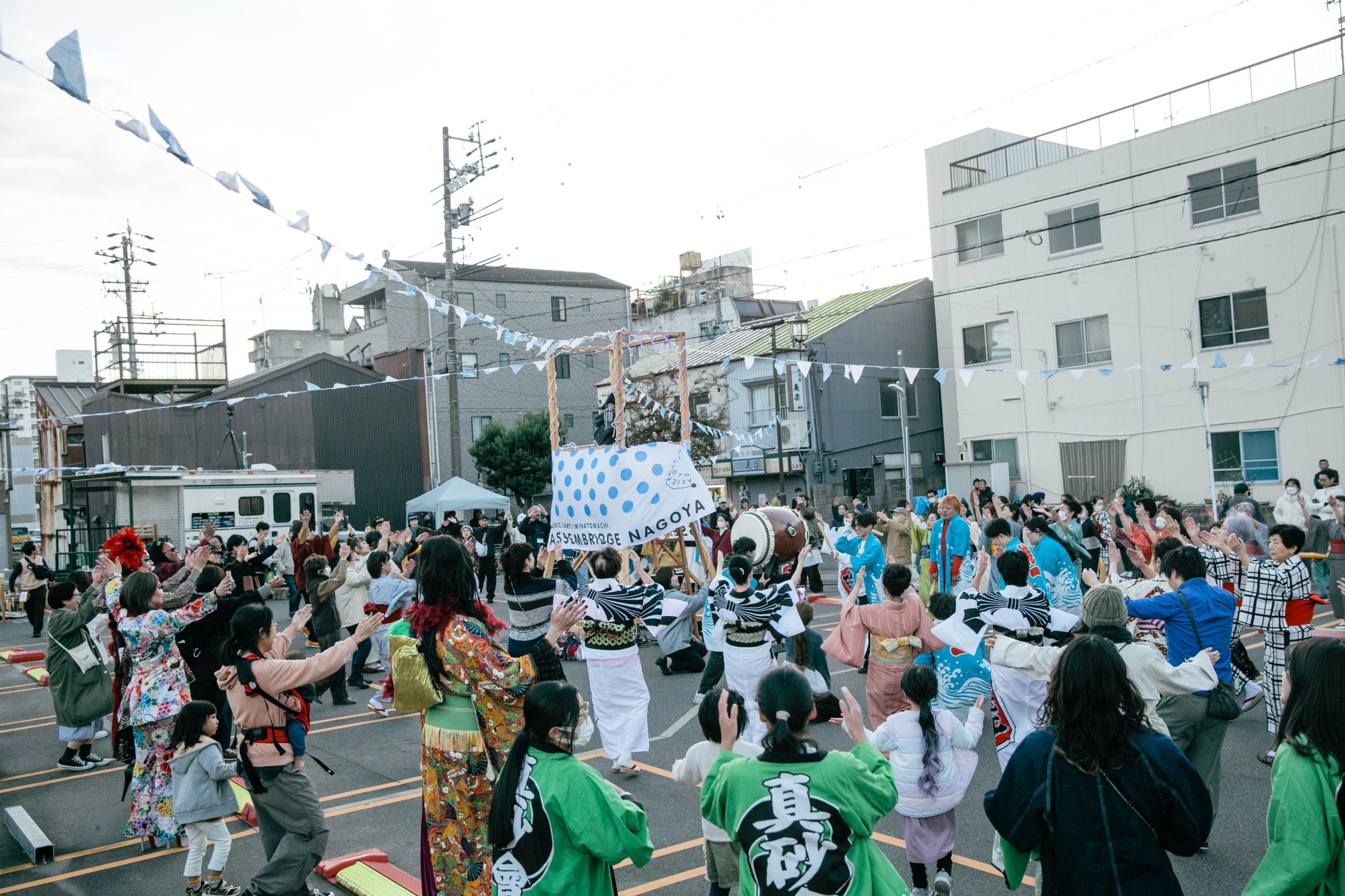 西築地学区盆踊り有志／西築地学区太鼓有志
